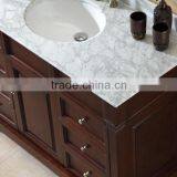 Modern Luxury Floor Standing Solid Wooden Bathroom Furniture thumbnail-3