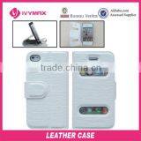 Hot Sale Mobile Phone Leather Case for Iphone 4 With Strap