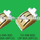 3P60A Double Throw 3 Pole Porcelain Electric Knife Switch thumbnail-2