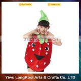 Best Selling High Quality Kids Halloween Strawberry Cosplay Costume Fruit Costume for Party thumbnail-2