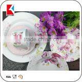 New 2016 French Lovely Designs White Fine Porcelain Set Round 20pcs Dinner Set Porcelain thumbnail-3