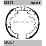 auto spare part K3378 LAY1-26-38ZA for Mazda GM rear disc brake shoes