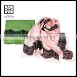 new solid color modal blending lace scarf