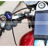 multifunctional cigarette lighter and cell phone charger for motorcycle
