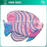 Beige Brown Spiral Shell Clothing Applique Garment Patch Label thumbnail-6