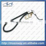 Custom Fancy Blank Metal Leather Cell Phone Charm Strap thumbnail-6