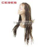 2016 Fashional Lace Front Braided Wig Afro American Kinky Twist Braided Lace Wig thumbnail-3