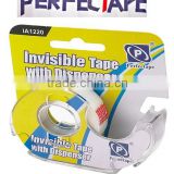 Stationery tape with cutter