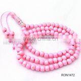 Promotional 33pcs Red Resin Muslim Cheap Arab Prayer Beads thumbnail-4