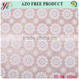 Hot Sale Fashion Circular Flower Organza Curly Willow Ruffled Fabric