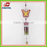 Iron animal wind chime with fluorescent effect for indoor and outdoor use