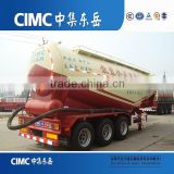 CIMC 3 Axle Bulk Cement Tank By Shacman Tractor Head Truck