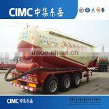 CIMC Carbon Steel Dry Bulker Cement Tanker Semi Truck Trailers For Sale thumbnail-5
