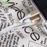 Hot Selling Gold & Silver Usb Charging Cable Keychain Keyring Mini Size Magnetic Cable thumbnail-4