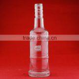 New Design Empty Vodka Bottle Square Spirit Wine Bottle Clear Frosted Bottle thumbnail-2
