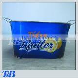 Large Metal Ice Bucket With Fixed Handle thumbnail-2