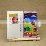 Factory Price Lichee Leather Pouch Wallet Case Folio Stand Cover for Samsung GALAXY Note3 N9000 thumbnail-2
