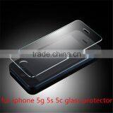 Hot Selling 0.2mm Top Quality For Apple Iphone 5 5s 5c Explosion-Proof Tempered Glass Screen Protector Film 9H Tempered Glass