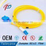 2 Cores Duplex SC/ups-LC/ups Fiber Optic Patch Cable in Communication
