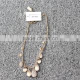 Wholesale gold plated metal charms necklace fashion jewerly N669