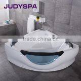 corner acrylic massage bathtub YG7107