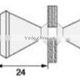 BH-7 Cylinder Knob, Bathroom Accessory Small Glass Door Handle Door and Window Handle thumbnail-3