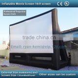 Giant Outdoor Inflatable Movie Screen Inflatable Projection Screen 8x6m Inflatable Film Screen Portable Screen Inflatable