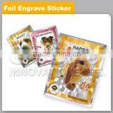 Sticker - Engrave Sticker With Foil Effect thumbnail-1