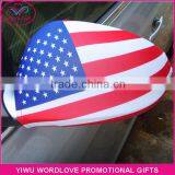 Custom High Quality Cheap Polyester &spandex Printed 26x28cm Advertising Car Mirror Cover With Toggle and Rope Accessories thumbnail-4