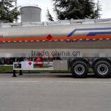 CIMC LINYU 50CBM 3 Axles Fuel Tank Semi Trailer, Oil Tank Trailer thumbnail-4