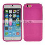 Premium Aluminum Metal Frame TPU Back Cover Case for IPhone 6 & Plus thumbnail-1