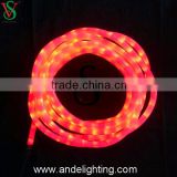 outdoor decoration rope light 13mm round LED milky rope lights