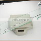11137 Hot Sale Zinc Alloy Chrome Bathroom Accessories Glass Shelf thumbnail-6