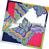 Printing Silk 90*90cm Twill Scarf thumbnail-1