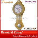 Cason Pendulum Wall Clock With Wooden Material thumbnail-1