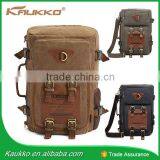 Kaukko Wholesale Canvas Brown Travel Duffel Bag for Sale FH05 thumbnail-1