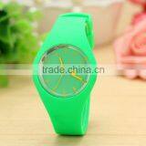 5ATM Waterproof Japan Movement 2015 New Custom Logo Japan Movement Top Quality Silicon Watch thumbnail-2