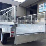 Tandem Axle Cage Trailer 10x5/Australia Strong Trailer/full Welded Trailer/big Trailer/box Trailer/tandem Trailer thumbnail-3