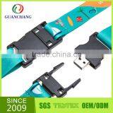 New Premium Wholesale China Products Custom id Card Holder Printed Lanyard With Usb Flash Drive thumbnail-6