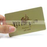 Cheap Gold Metallic PVC Card thumbnail-3