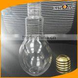 500ml 700ml Clear Light Bulb Drink Container PET Drink Bottle thumbnail-6