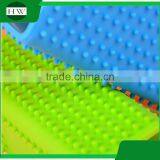 Pet Accessories Tool Gel Silicone Square Cat Dog Pet Bath Massage Hair Removal Grooming Slicker Brush Comb thumbnail-5