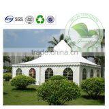 High Frequency Welding 850g White Vinyl Coated Tarpaulin Pagoda Party Tent thumbnail-1