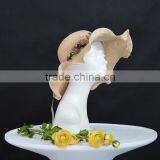Abstract In Whie for Female Mannequin Head For Cap Display thumbnail-2
