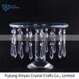 Newest Selling Trendy Style Pretty Crystal Cake Stand Wholesale thumbnail-1