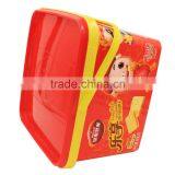 2.5L In Mold Labeling for Plastic Biscuit Box,PP Biscuit Tub,Square Biscuit Containers. thumbnail-2