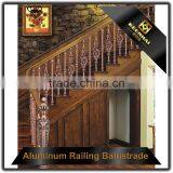 Luxury Design Decorative Powder Coated Aluminum Indoor Stair Railing thumbnail-5
