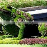 Fake Grass Animal Manufacture High Color Fastness UV/water Proof Artificial Grass Topiary thumbnail-1