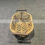 2016 Linyi Graceful Weaved Oval Hemp Rope Bread Basket for Wholesale thumbnail-2