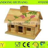 Eco-friendly Handpainted Wooden Bird House Wholesale,cheap Bird Houses, Outdoor thumbnail-1